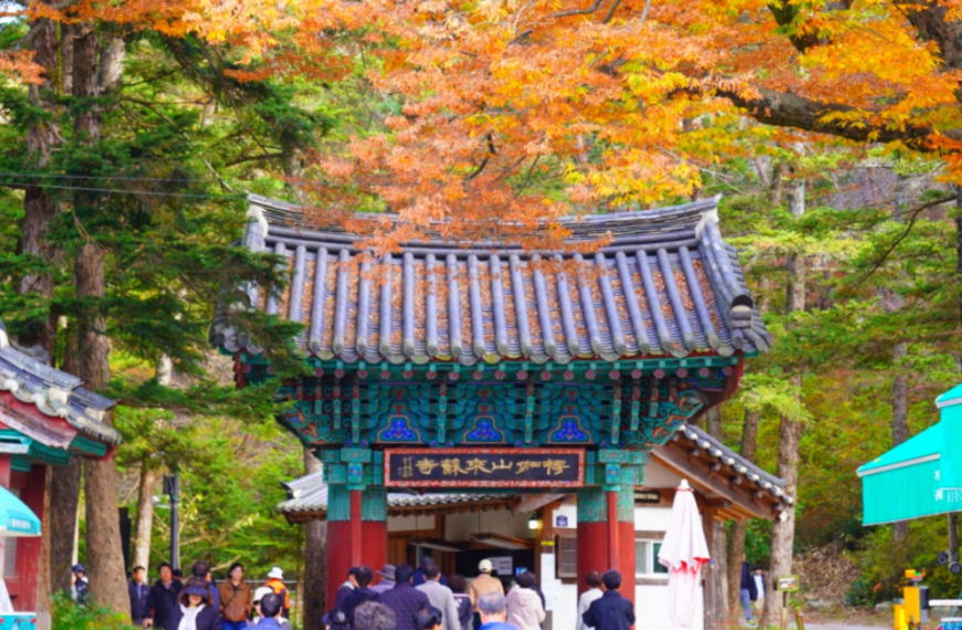 전북 부안 가볼만한곳 – 내소사 단풍 & 변산반도 국립공원 가을 산책