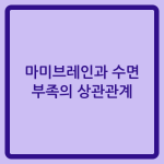 Read more about the article 마미브레인과 수면 부족의 상관관계